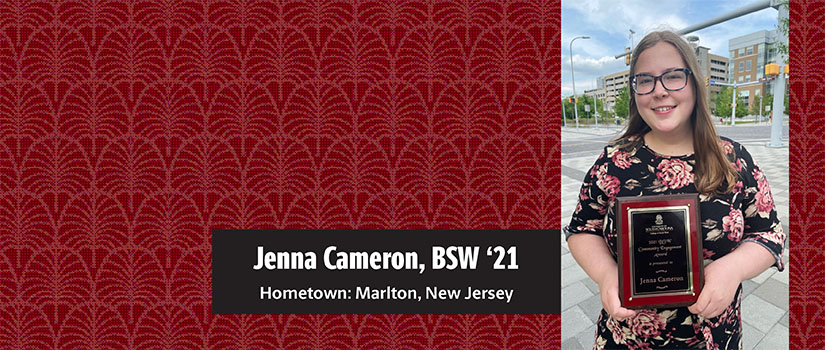 Jenna Cameron, BSW '21