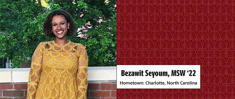 MSW student Bezawit Seyoum