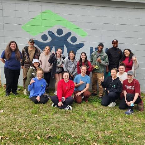 group volunteering