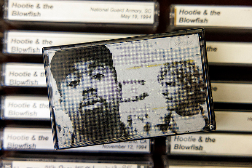 The Hootie and the Blowfish collection now housed at University Libraries includes multiple copies of the band’s music on CDs and cassettes.
