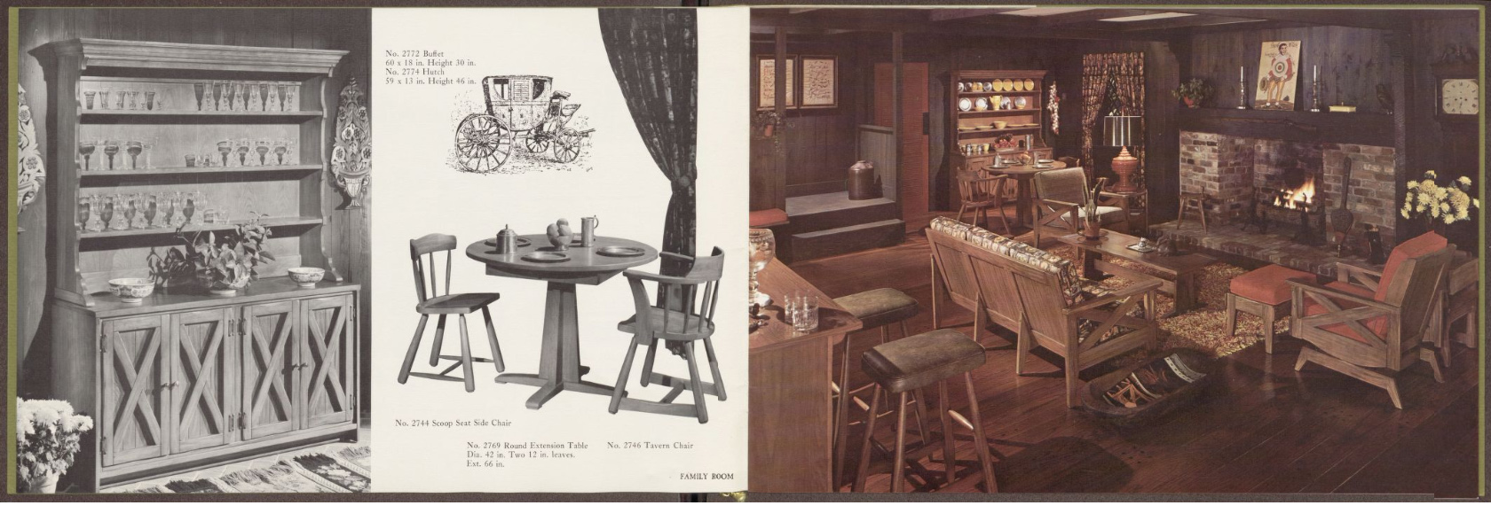 The Williams Collection includes many full-color catalogs that document the high-quality furniture the company produced as well as its ingenuity in marketing.