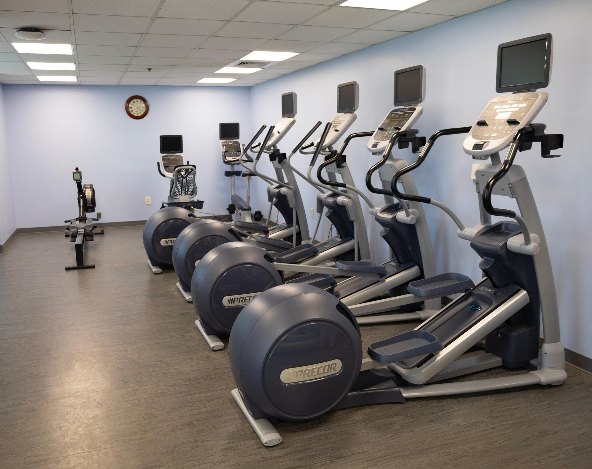 The fitness room of the National Advocacy Center.