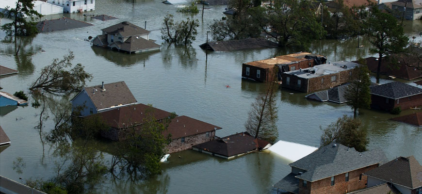 Hurricane Katrina flood