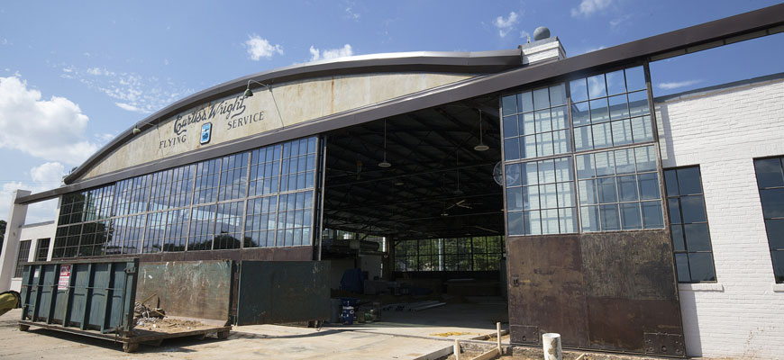 curtiss-wright hangar