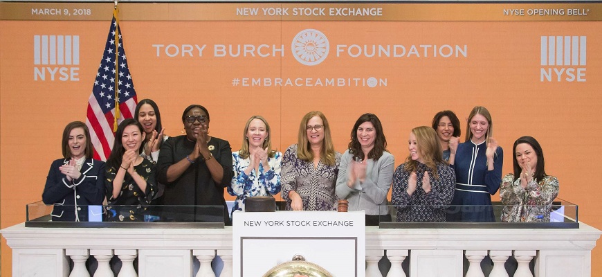 Kate Ruscher at the NYSE