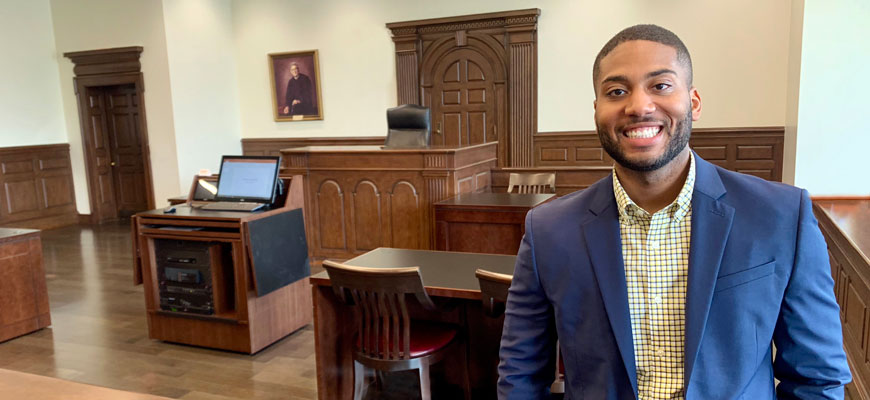 Brandon Adams, law school student and educator