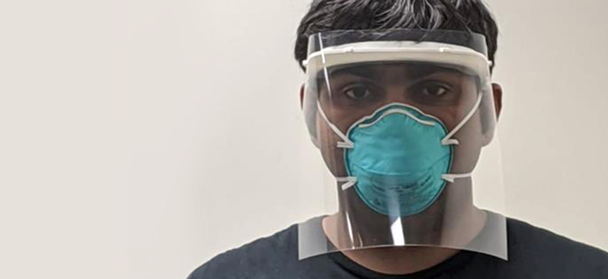 Covid 19 Response Engineering Students Lead Effort To Create Protective Face Shields Uofsc News Events University Of South Carolina