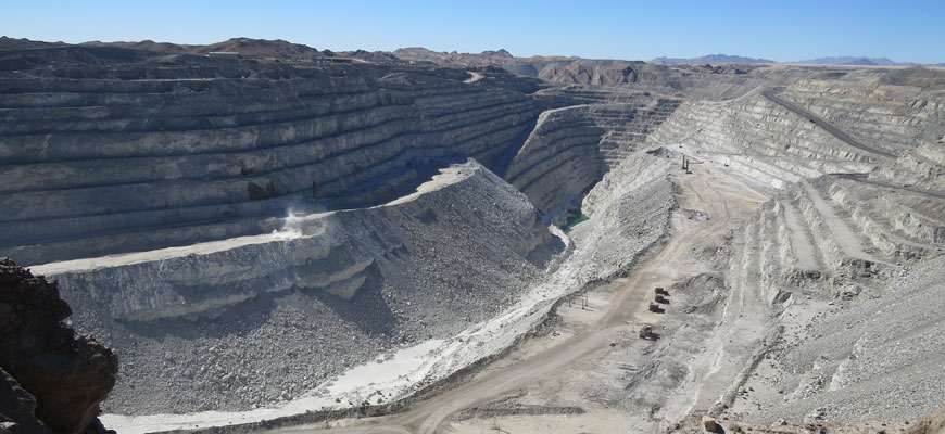 Rössing uranium mine in Namibia