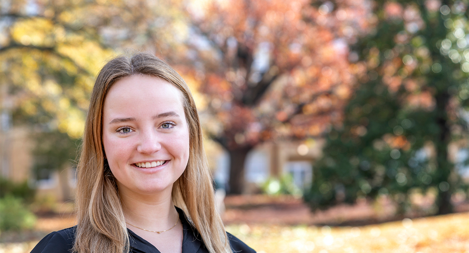 December graduate Charlotte Grover