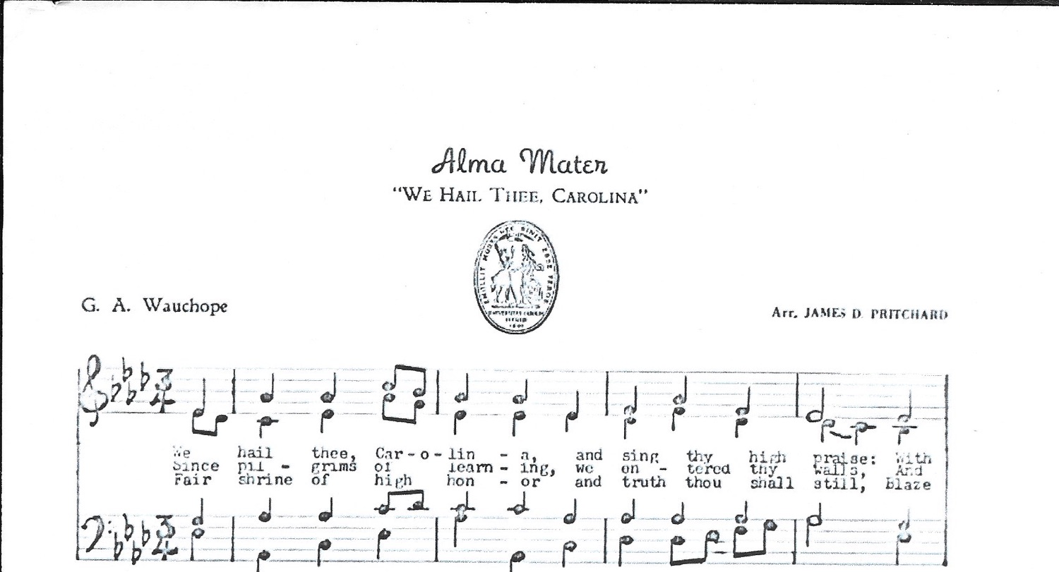 music for USC alma mater