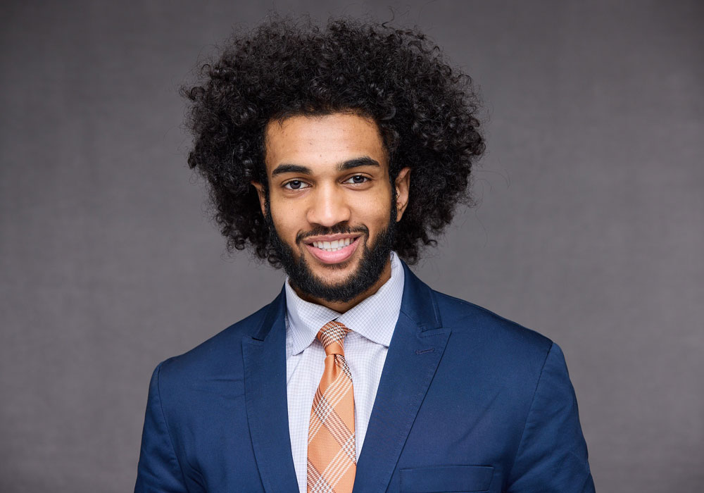 A head and shoulders photo of JD Dawson