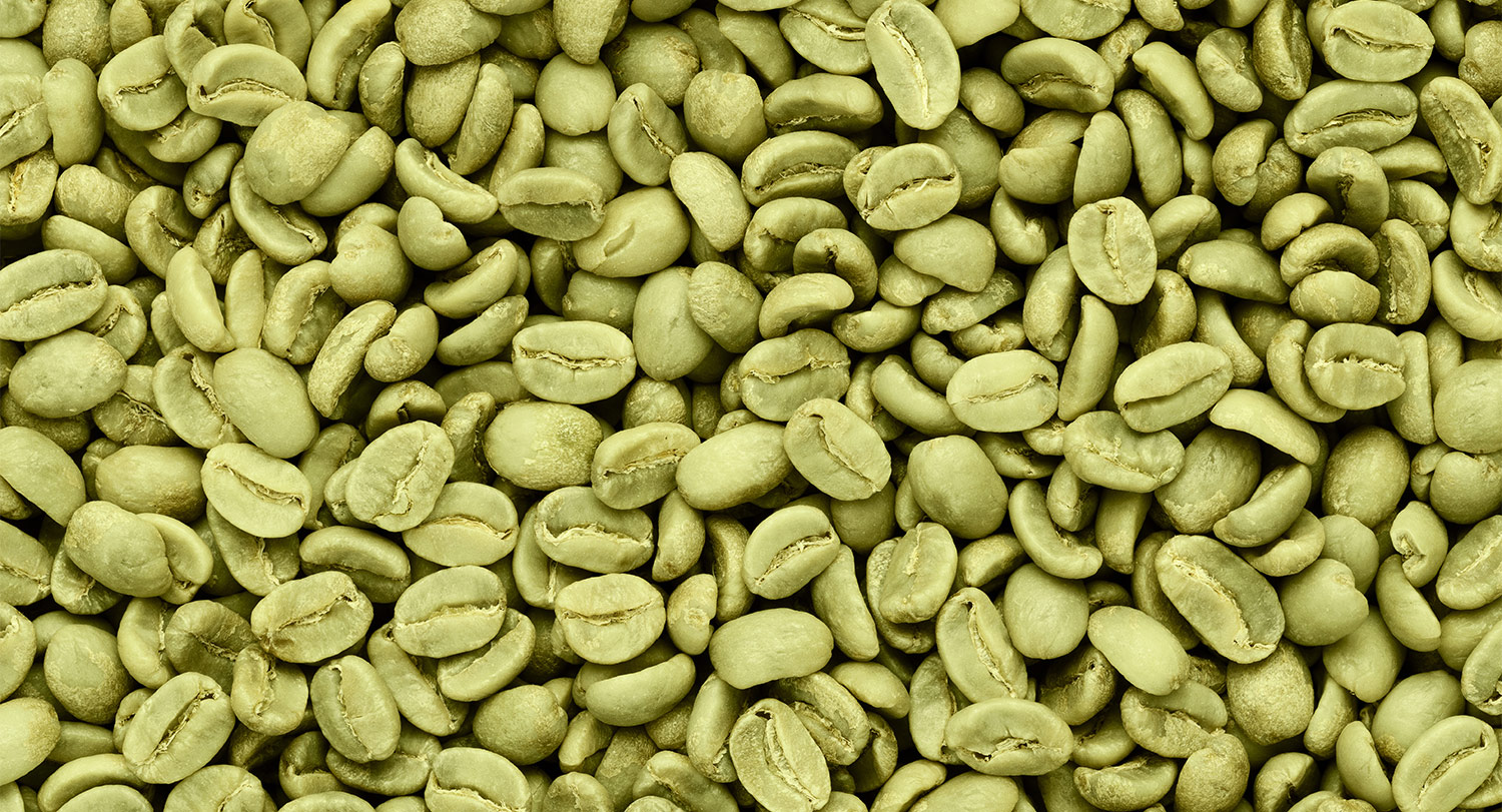 Green coffee beans