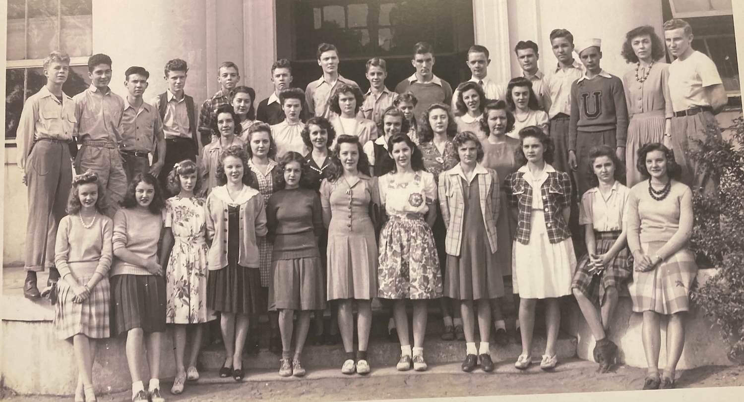 University High School class picture
