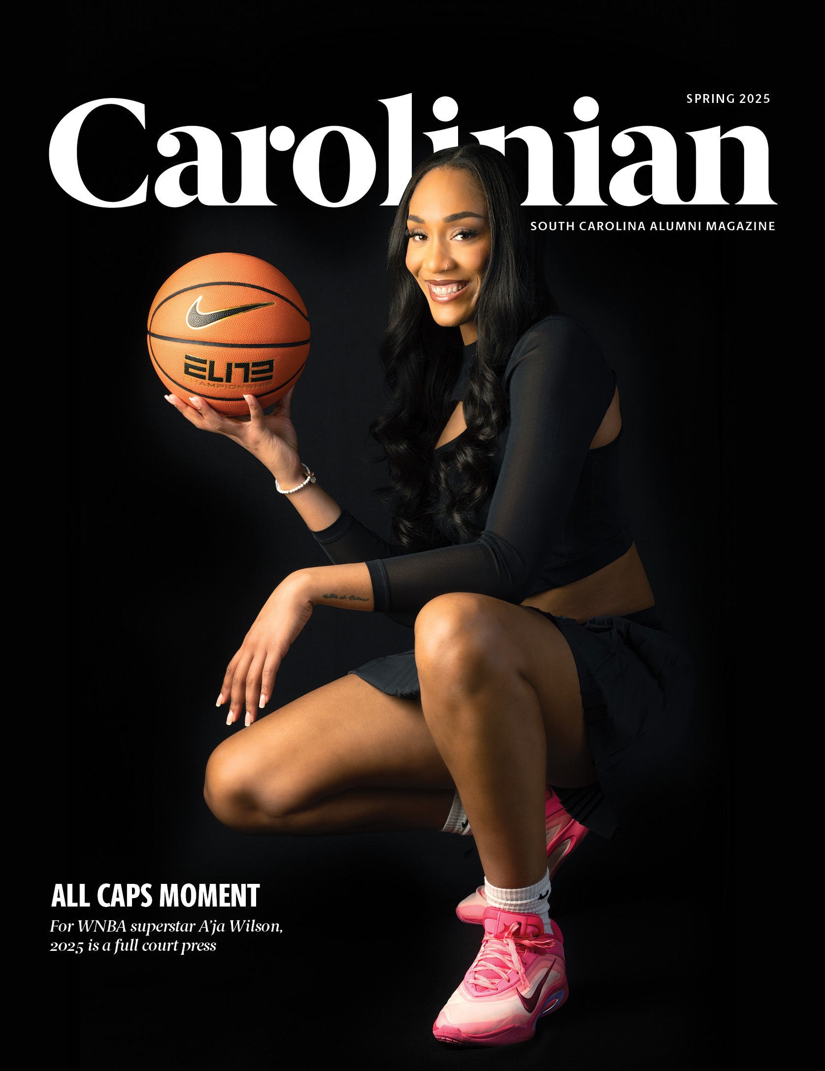 Cover of the Carolinian Magazine. 