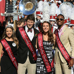 The winners of UofSC's Showcase were recognized at a recent football game.