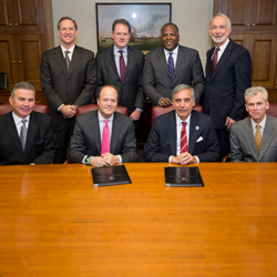 group of executives and leaders