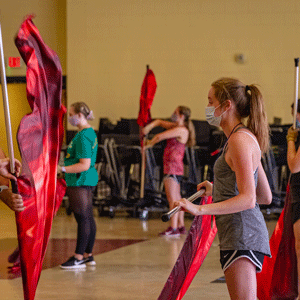 Carolina Spin: Colorguard camp