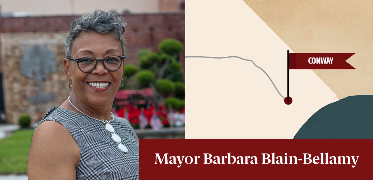Mayor of Conway Barbara Blain-Bellamy