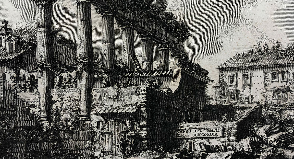 drawing from the piranesi collection