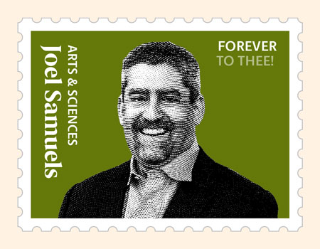 Joel Samuels postage stamp