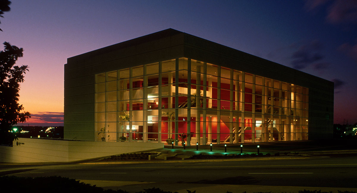 Koger Center for the Arts picture at night