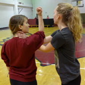 self-defense class
