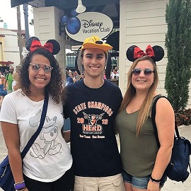 Students at Disney World
