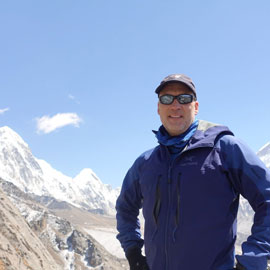 Alumnus Allan McLeland has climbed Mount Everest and swum the English Channel