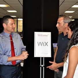 Mark Rosenbaum with Wix reps
