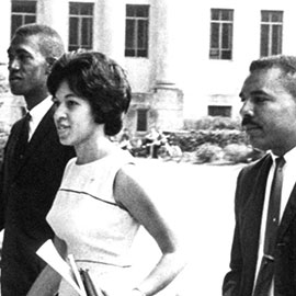 Robert G. Anderson, Henrie Monteith Treadwell and James L. Solomon Jr. in 1963