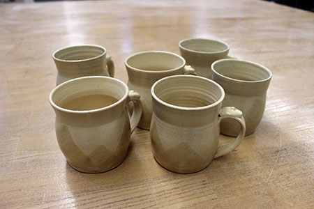 Mugs hand-crafted by Eichorst.