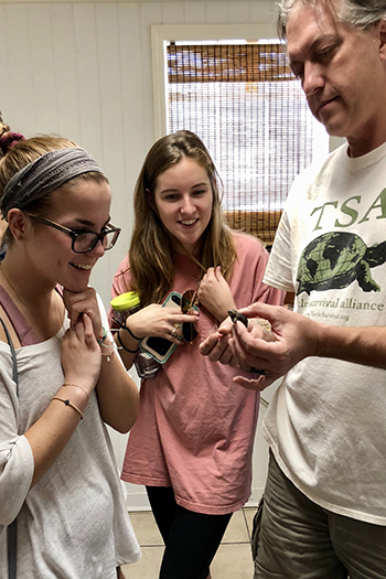 south carolina honors nature writing class