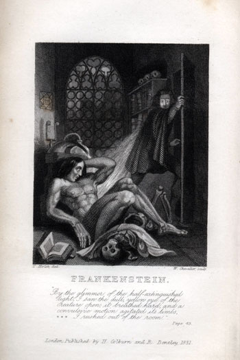 frankenstein 1831