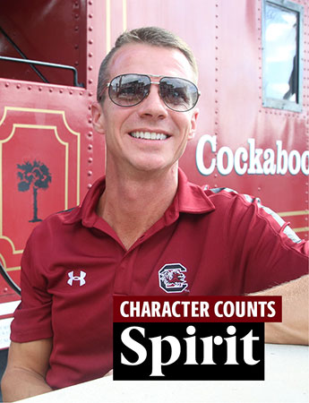 Garrett Humphries, Character Counts: Spirit