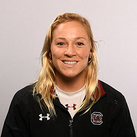 Julia Vincent smiles at the camera