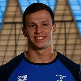 Michael Laitarovsky smiles at the camera