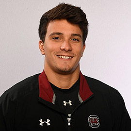 Tomas Peribonio smiles at the camera