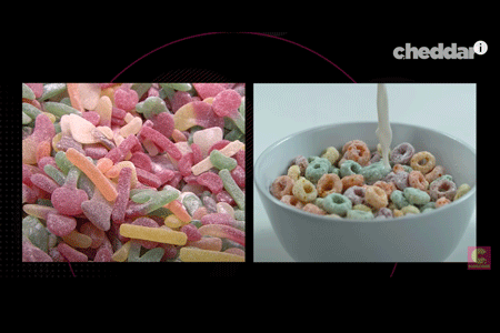 Screenshot from a YouTube video about synthetic food dyes.