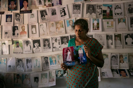 Sri Lankans remember their missing family 10 years after civil war