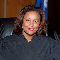 Head shot of Judge Michelle Childs.