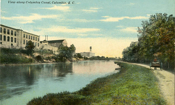 Columbia Canal postcard