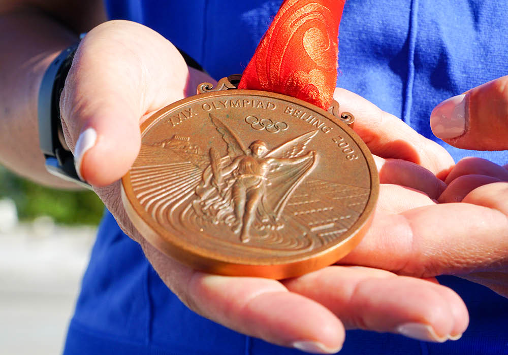 Bronze medal from the 2008 Beijing Olympics