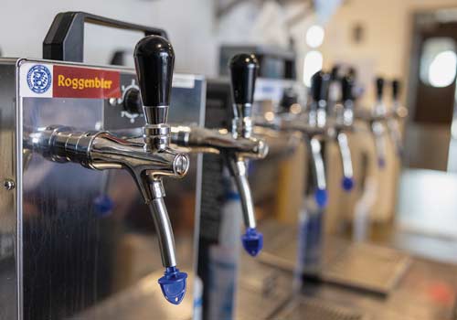 dispensers at Bierkeller