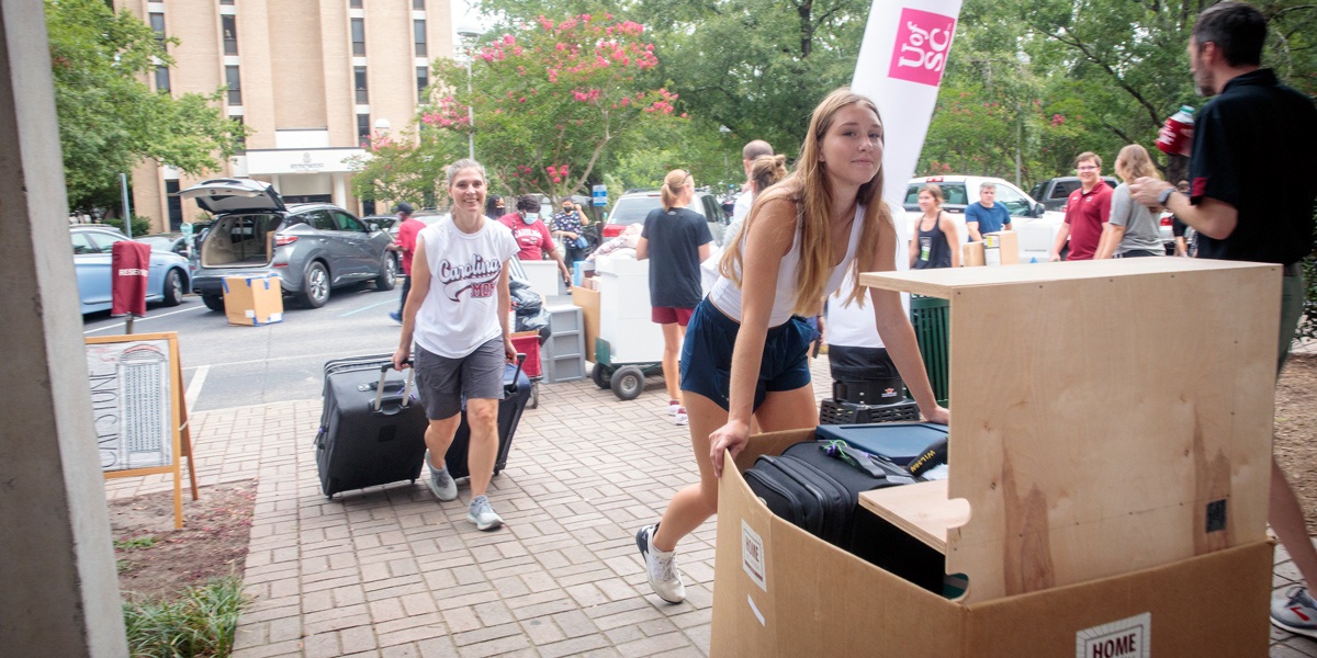 UofSC movein 2021 by the numbers USC News & Events University of