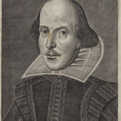Martin Droeshout engraving William Shakespeare