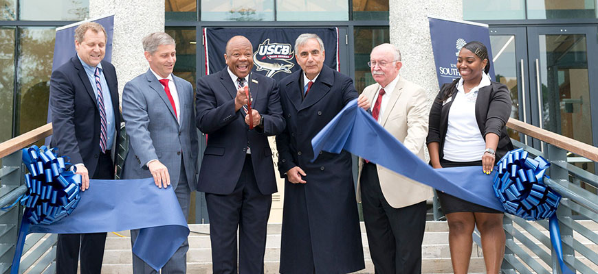 Ribbon cutting