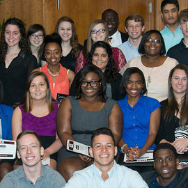 Group of first-year students at UofSC